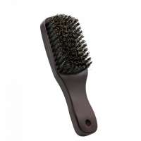 Factory Wholesale long handle durable boar bristle mens beard brush